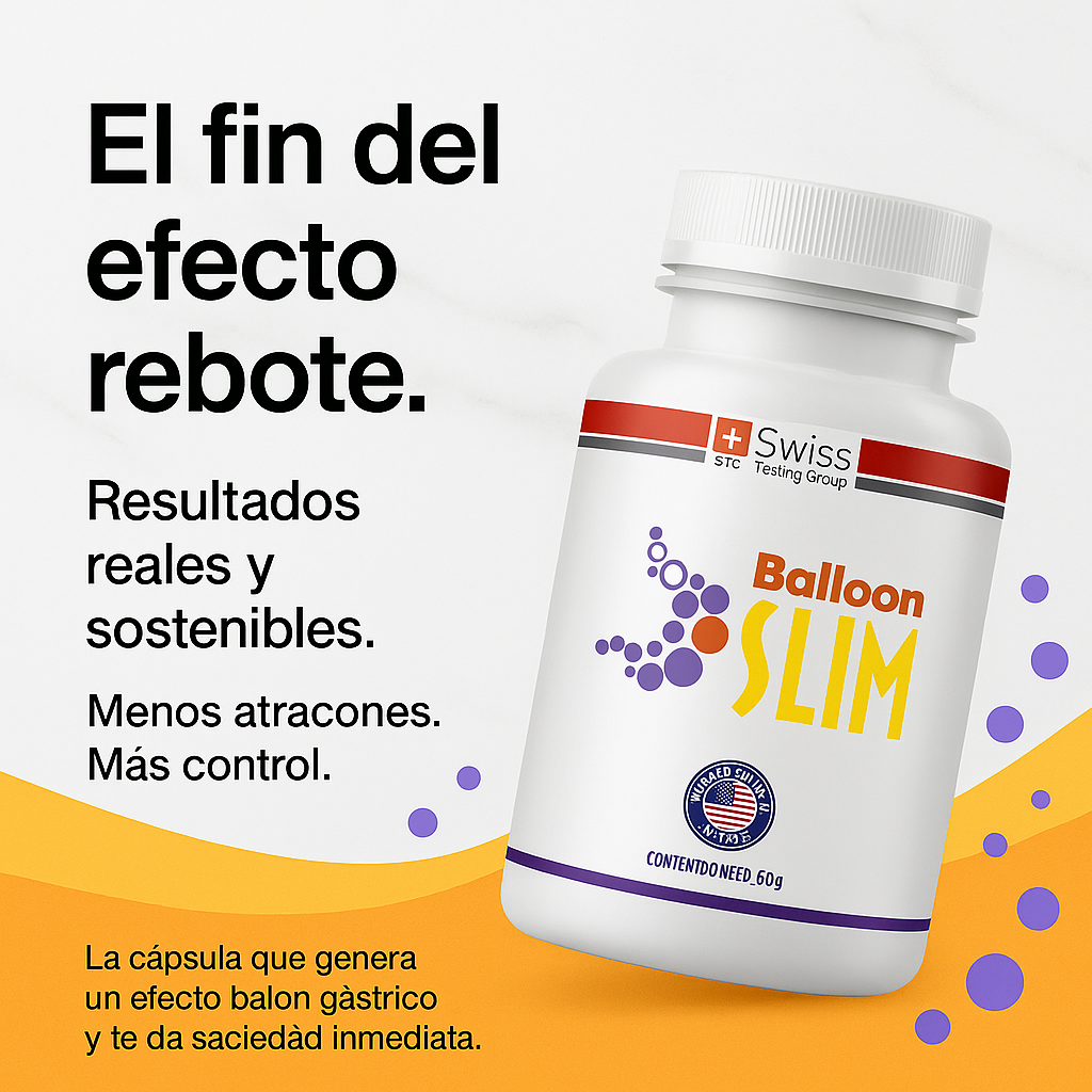Balloon Slim™ – Para controlar el apetito, evitar el efecto rebote y comer sin ansiedad.