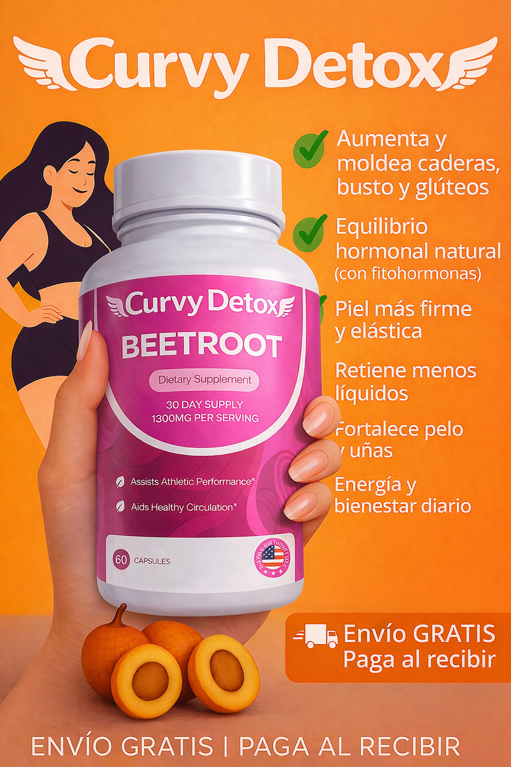 🍑 Curvy Detox I El Secreto Natural para unas Curvas de Ensueño