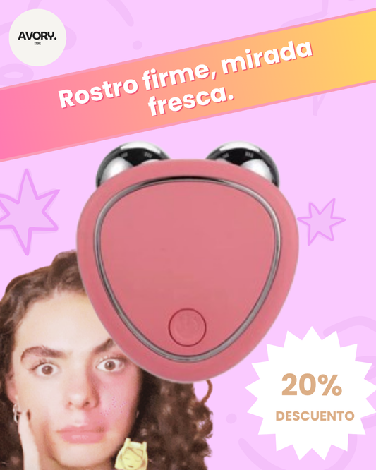 💆♀️ Avory Lift™ | Masajeador Facial Microcorriente Portátil