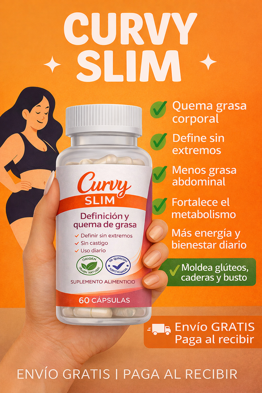 🍑 CurvySlim™ | El Secreto Natural para unas Curvas de Ensueño
